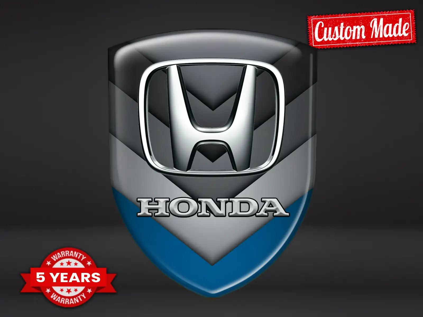 Honda Autocollant Bombé Max Résistant Stylé Pro Max
